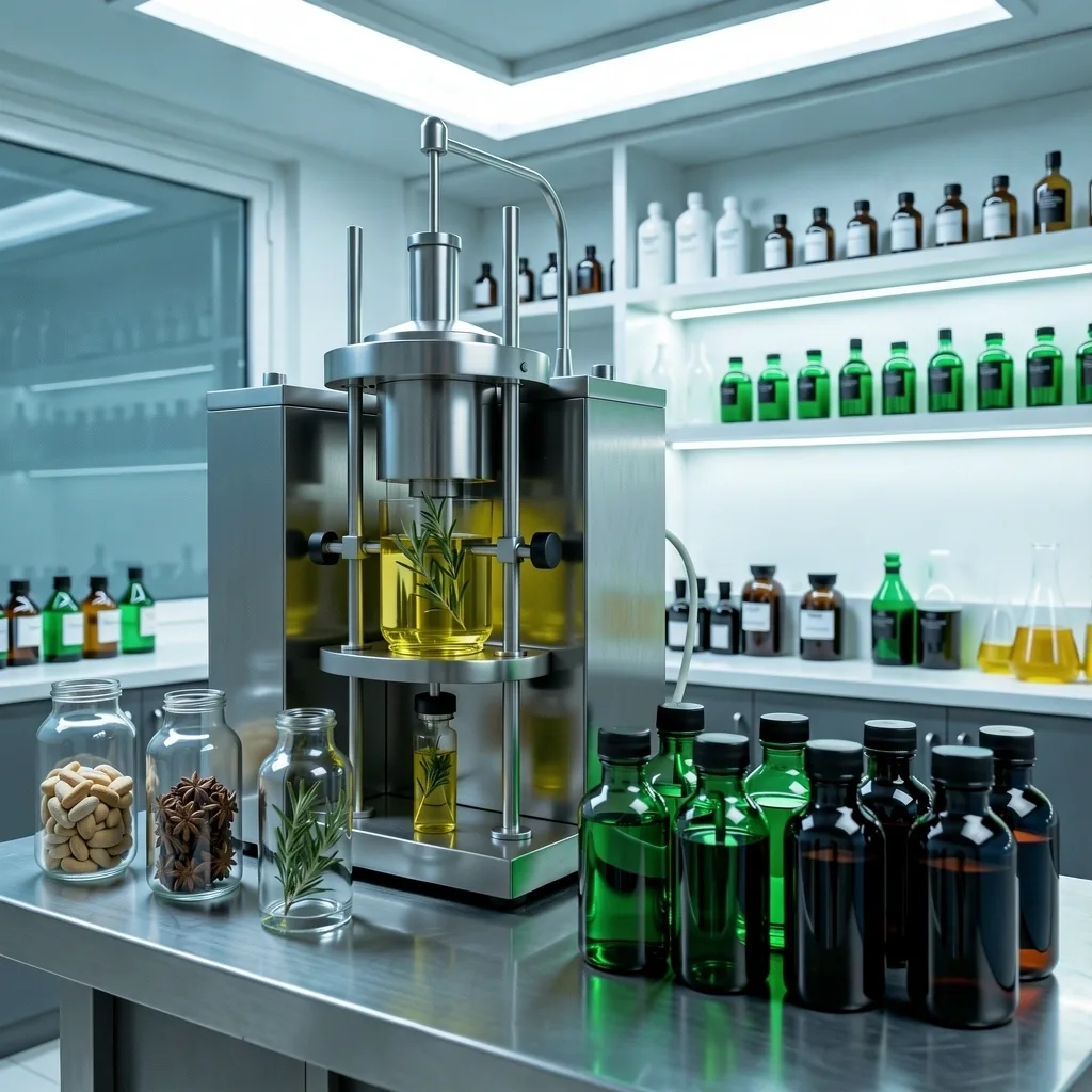 Cold-press extraction equipment